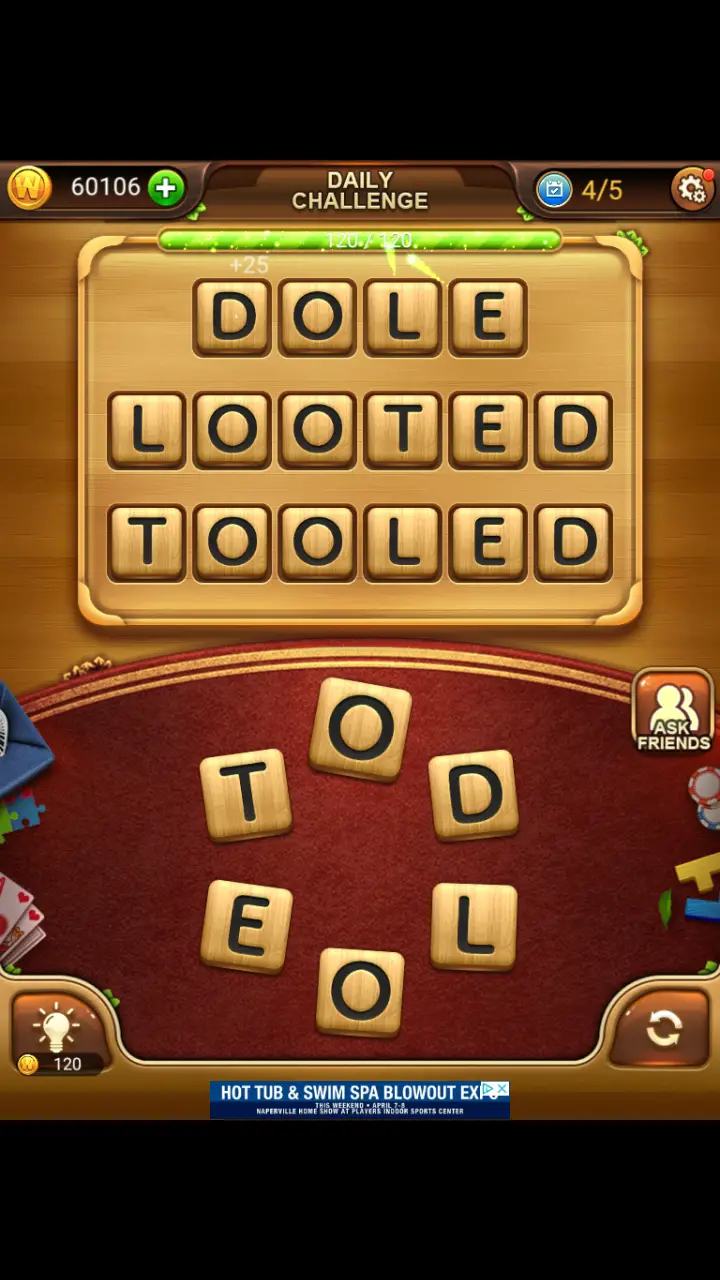 //appclarify.com/wp content/uploads/2018/04/Word Connect Daily April 7 2018 4 DOLE LOOTED TOOLED