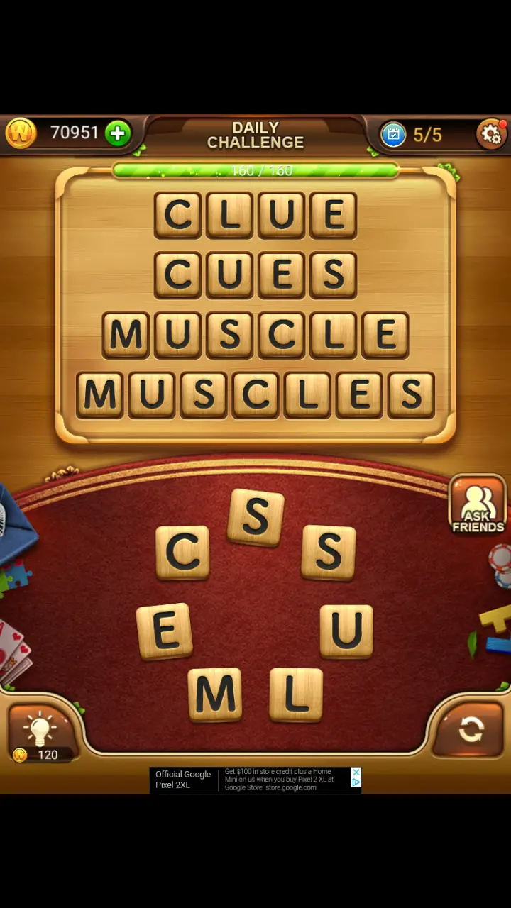 //appclarify.com/wp content/uploads/2018/05/Word Connect Daily May 9 2018 5 CLUE CUES MUSCLE MUSCLES