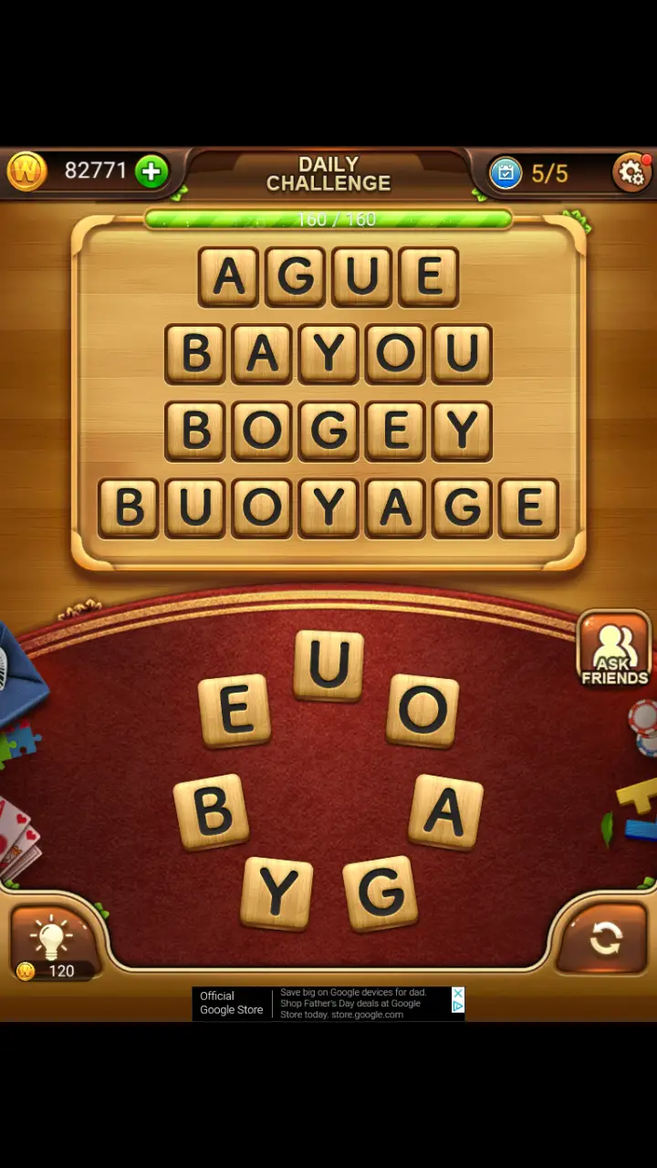 //appclarify.com/wp content/uploads/2018/06/Word Connect Daily June 17 2018 5 AGUE BAYOU BOGEY BUOYAGE