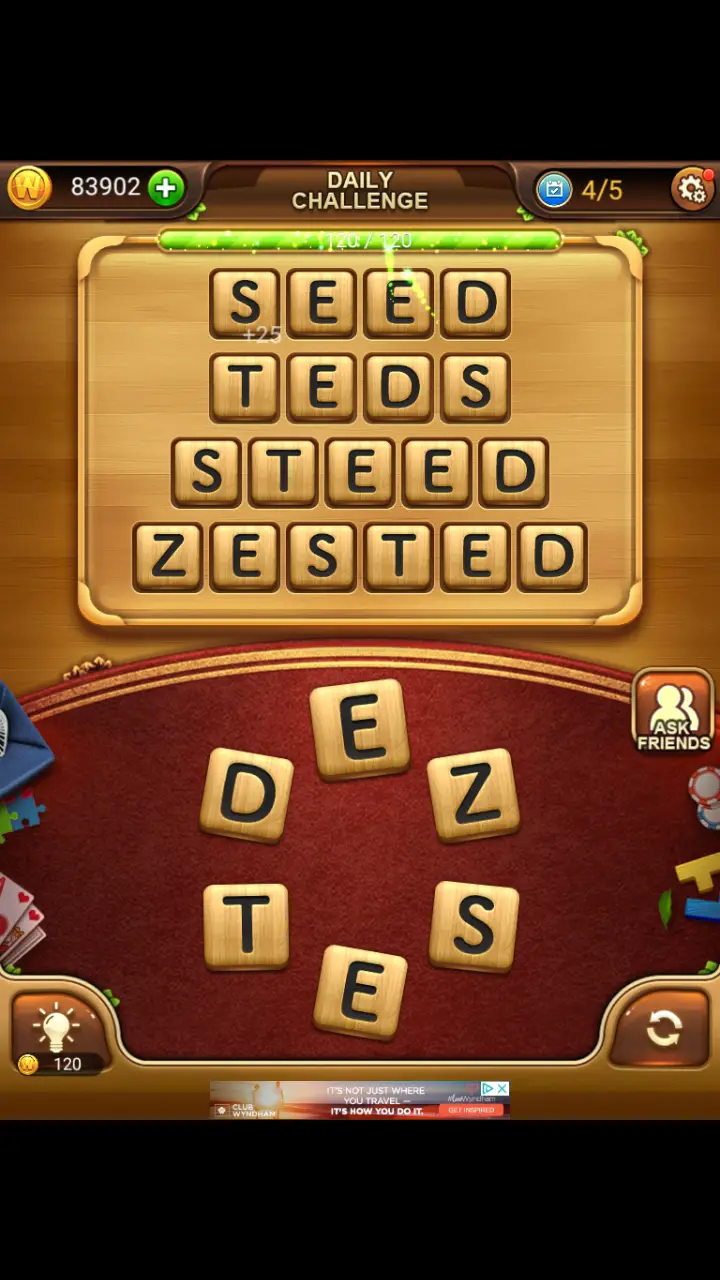 //appclarify.com/wp content/uploads/2018/06/Word Connect Daily June 21 2018 4 SEED TEDS STEED ZESTED