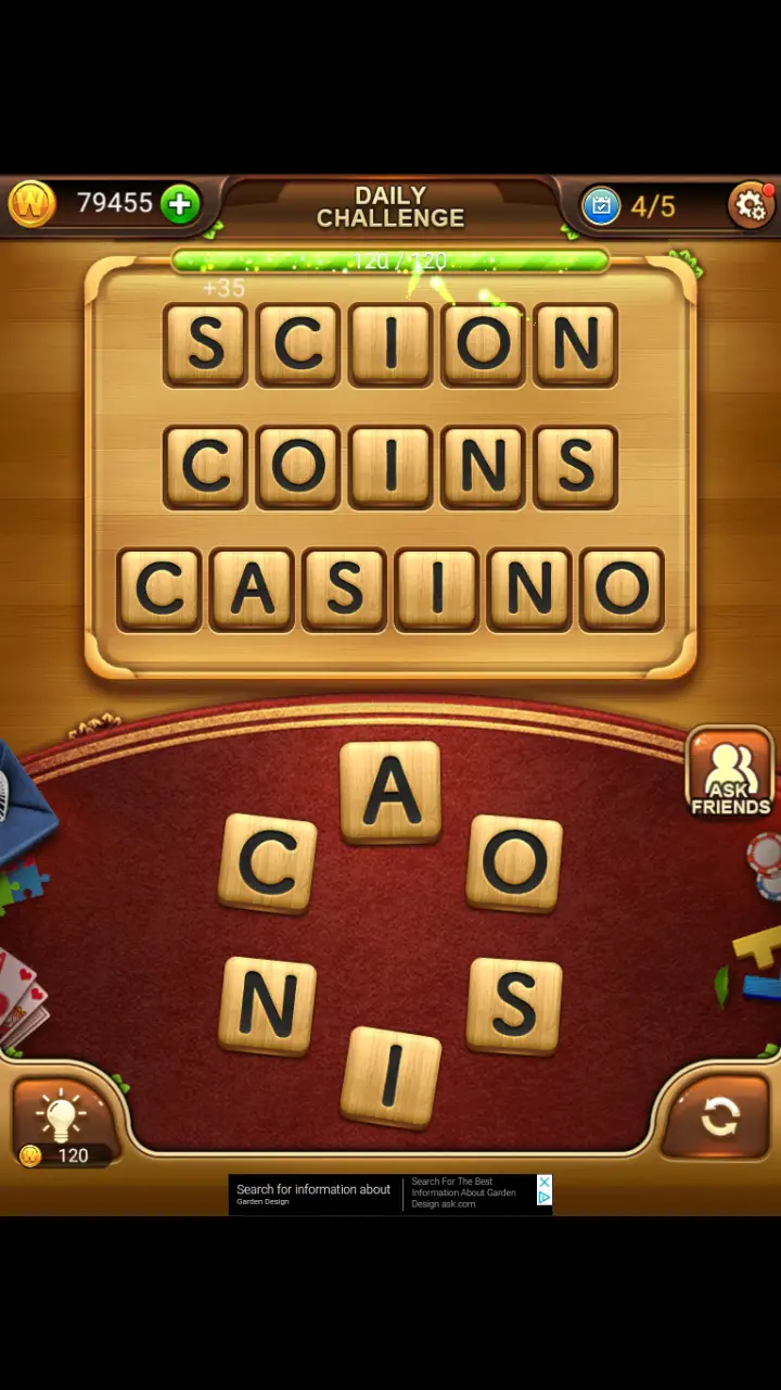 //appclarify.com/wp content/uploads/2018/06/Word Connect Daily June 7 2018 4 SCION COINS CASINO