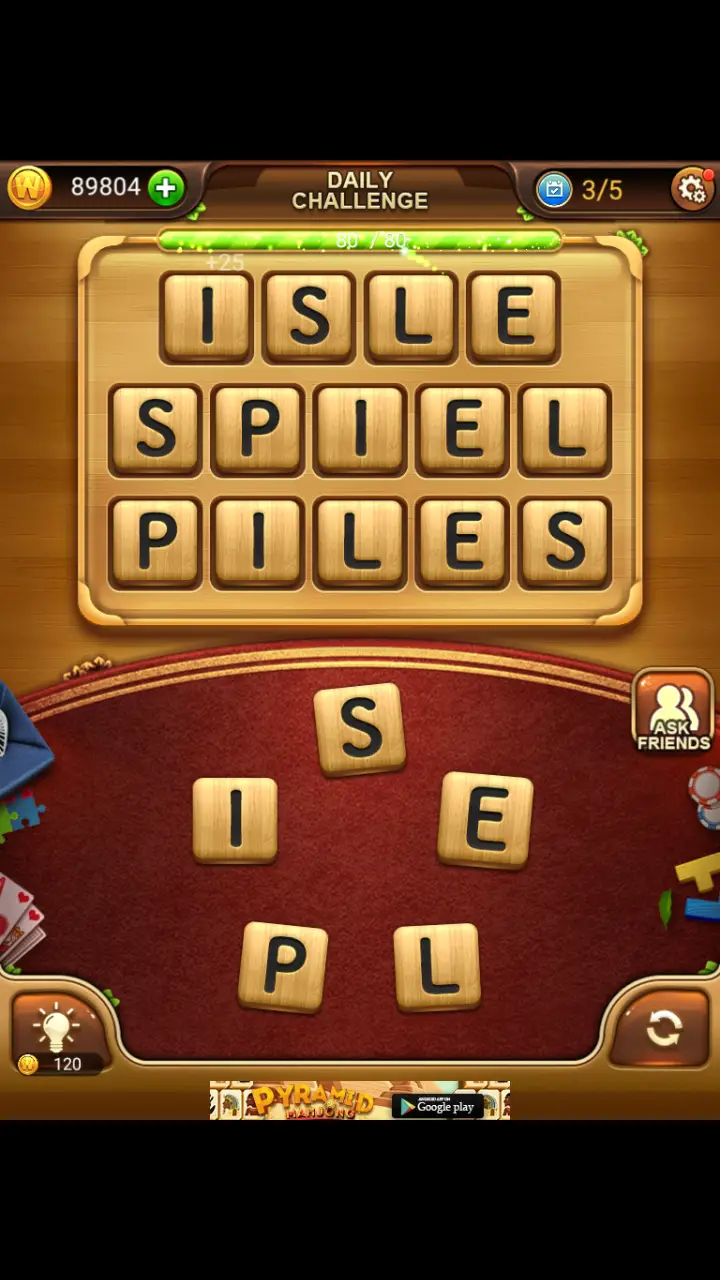 //appclarify.com/wp content/uploads/2018/07/Word Connect Daily July 11 2018 3 ISLE SPIEL PILES