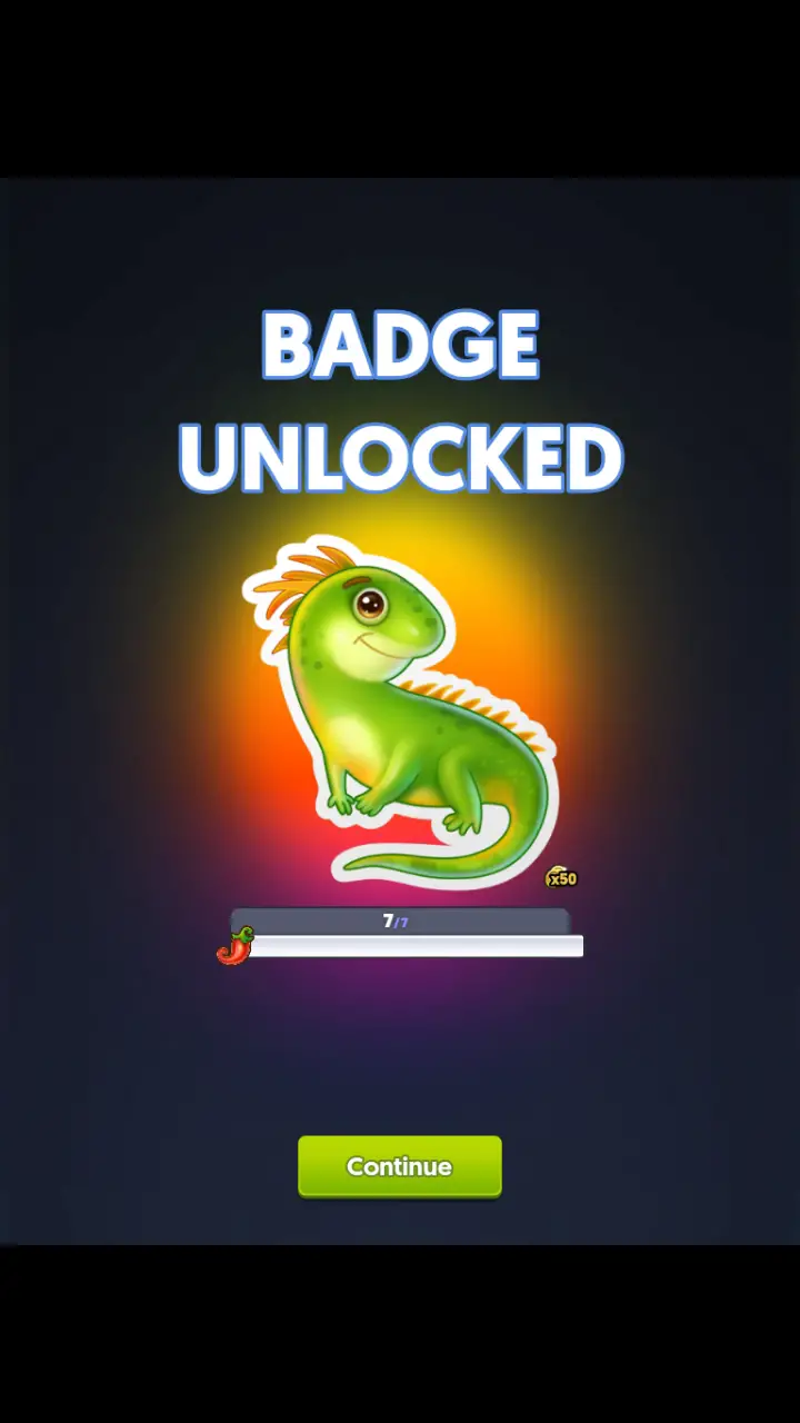 //appclarify.com/wp content/uploads/2018/09/4 Pics 1 Word Daily September 2018 Mexico badge 2 IGUANA