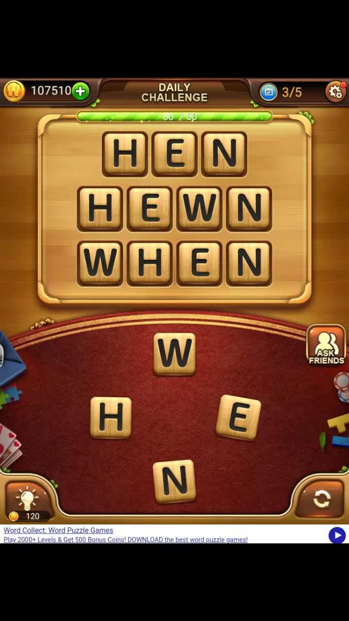 //appclarify.com/wp content/uploads/2018/09/Word Connect Daily September 11 2018 3 HEN HEWN WHEN