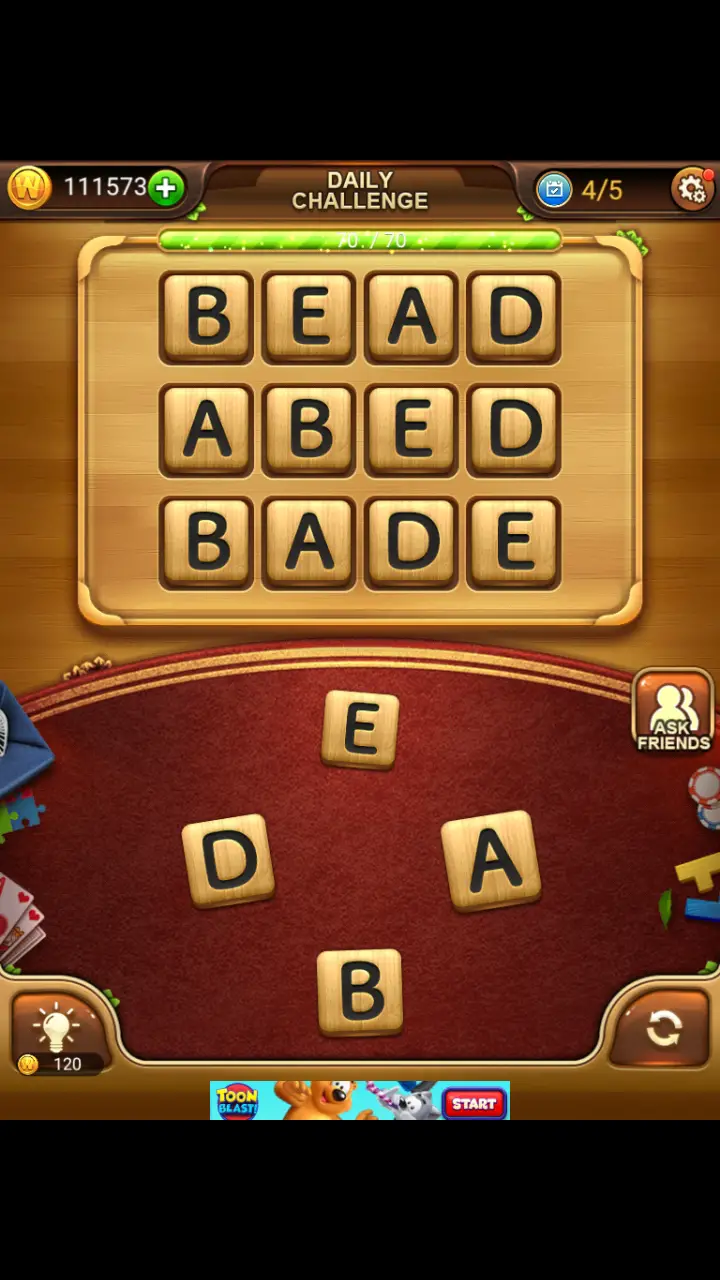 //appclarify.com/wp content/uploads/2018/09/Word Connect Daily September 24 2018 4 BEAD ABED BADE