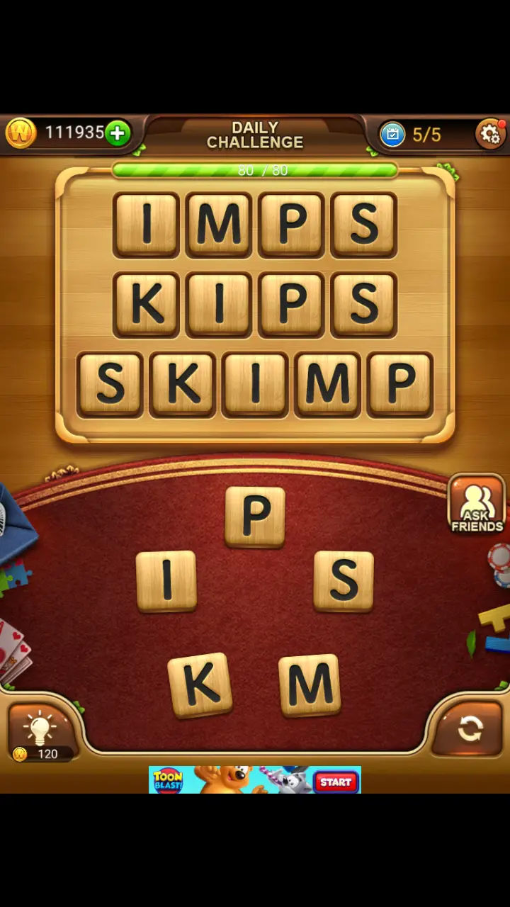 //appclarify.com/wp content/uploads/2018/09/Word Connect Daily September 25 2018 5 IMPS KIPS SKIMP