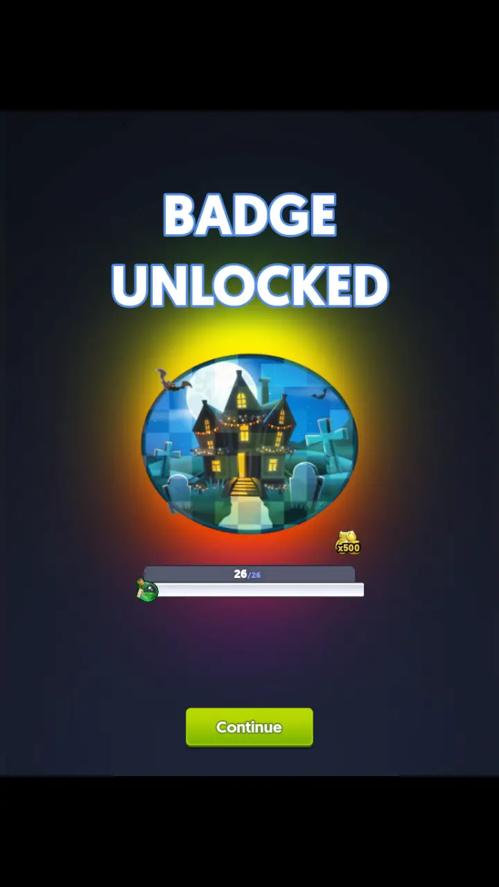 //appclarify.com/wp content/uploads/2018/10/4 Pics 1 Word Daily October 2018 Halloween badge 4 HAUNTED HOUSE