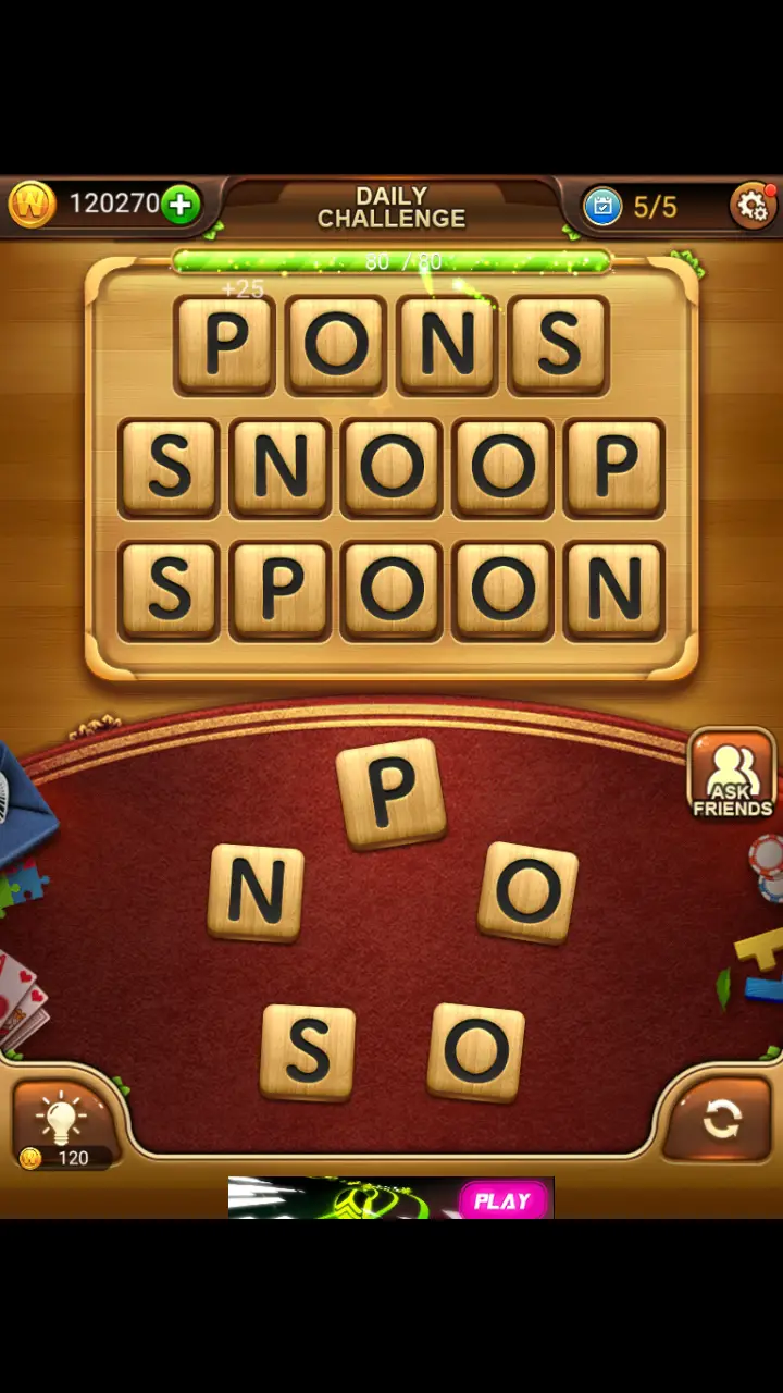//appclarify.com/wp content/uploads/2018/10/Word Connect Daily October 22 2018 5 PONS SNOOP SPOON