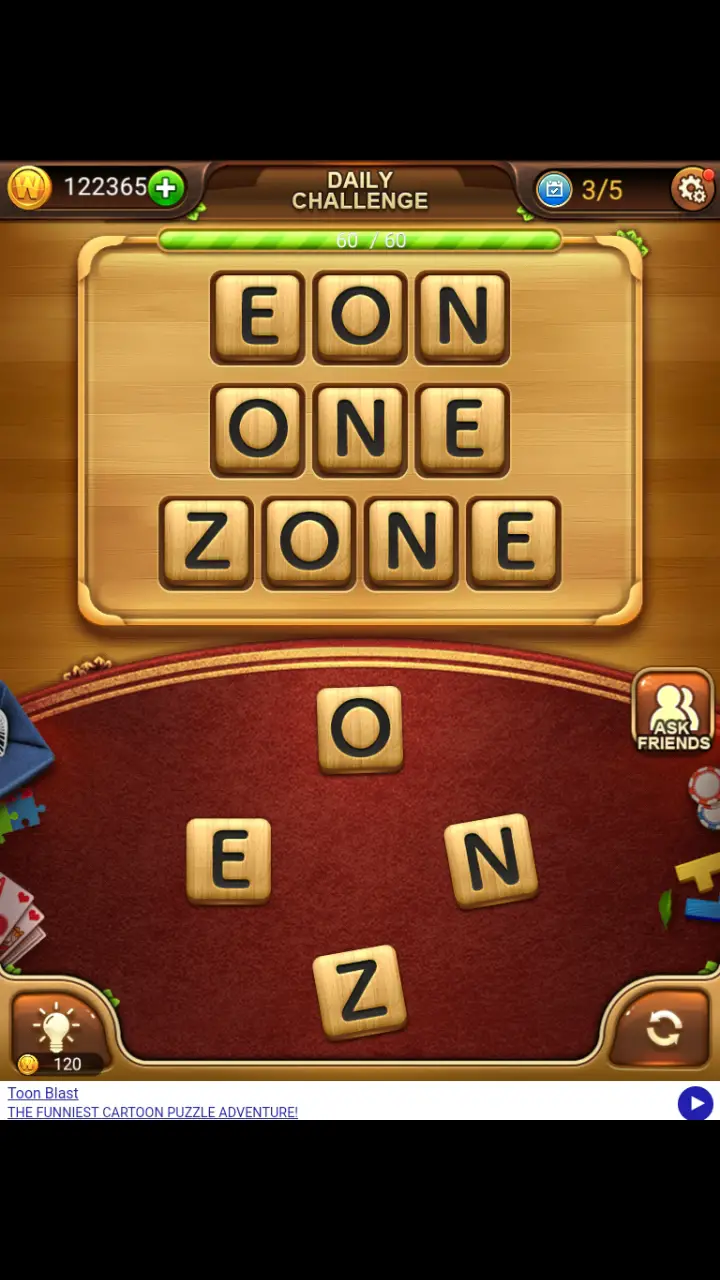 //appclarify.com/wp content/uploads/2018/10/Word Connect Daily October 31 2018 3 EON ONE ZONE