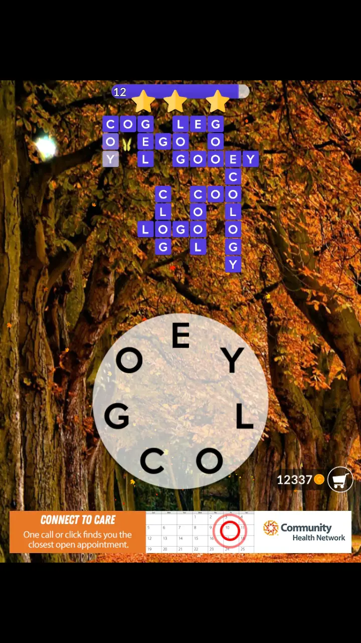 Wordscapes Daily October 12, 2018 Answer