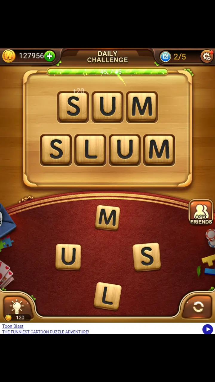 //appclarify.com/wp content/uploads/2018/11/Word Connect Daily November 21 2018 2 SUM SLUM