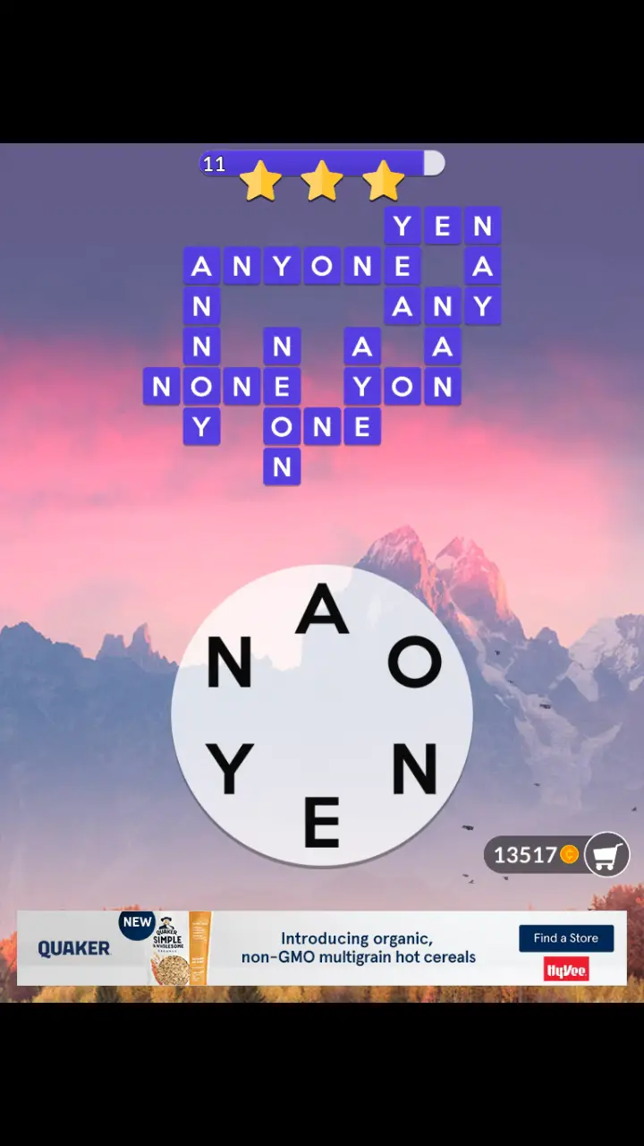 //appclarify.com/wp content/uploads/2018/11/Wordscapes Daily November 10 2018