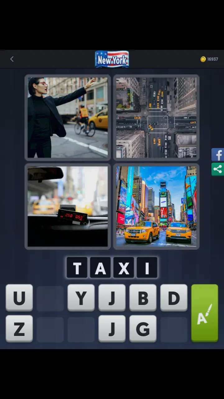 //appclarify.com/wp content/uploads/2019/01/4 Pics 1 Word Daily January 11 2019 New York TAXI