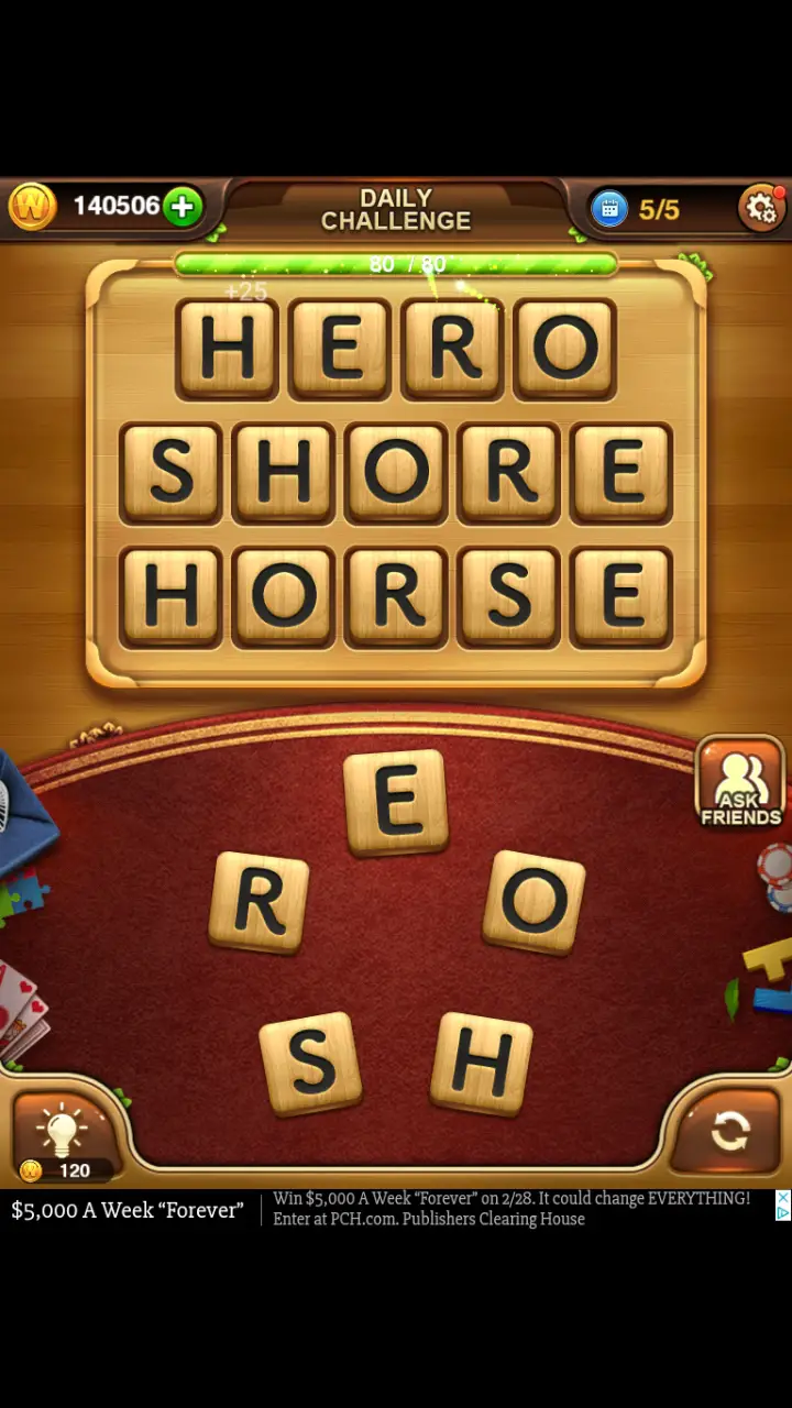 //appclarify.com/wp content/uploads/2019/01/Word Connect Daily January 10 2019 5 HERO SHORE HORSE